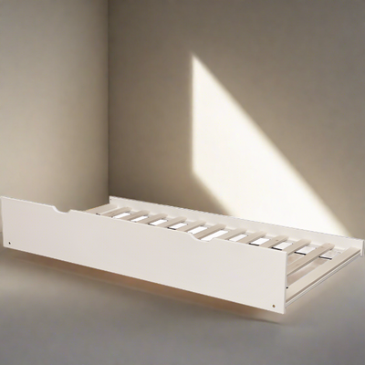 Twin Trundle Bed White