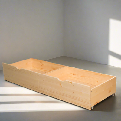 Under Bed Storage Drawers Natural