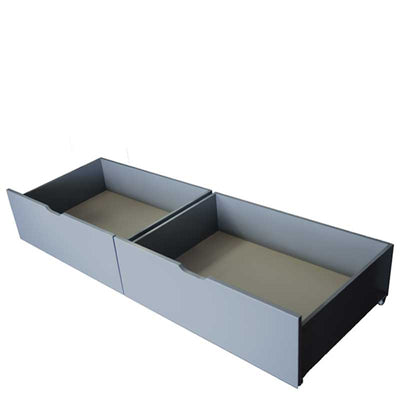 Under Bed Drawers Grey