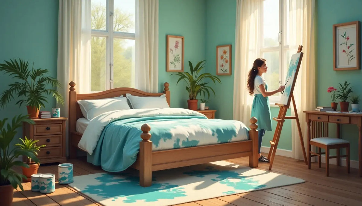 How to Paint a Wooden Bed – Scanica US