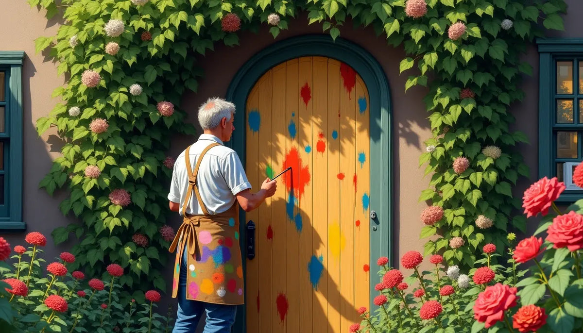 How to Paint a Wooden Gate Scanica US