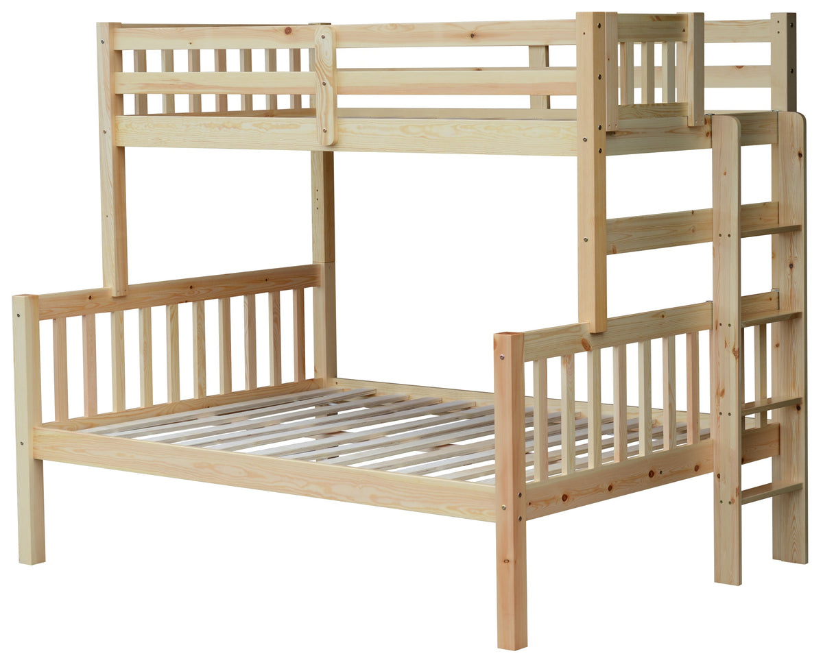 Bunk Beds for Youth Teen Adults | Wooden Bunk Beds w/ ladder & Stairs ...