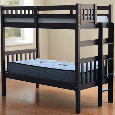 Bunk Bed End Ladder Twin over Twin Espresso