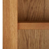 vidaXL Bookshelf Bookcase with 4 Doors Decor Cabinet Solid Oak Wood and Glass-12