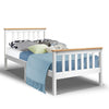 Artiss Single Wooden Bed Frame Bedroom Furniture Kids-0