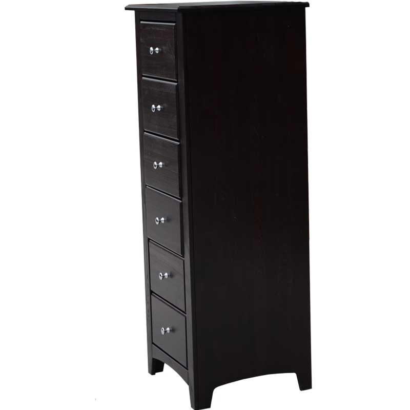 Buy Online Tall Chests Espresso | Wooden Dressers & Chests of Drawers ...