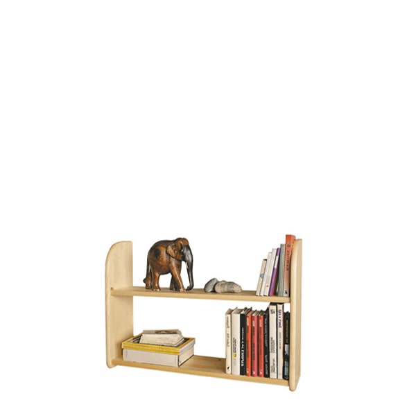 Solid Wood 2-Tier Shelving Unit | Scanica Furniture – Scanica US