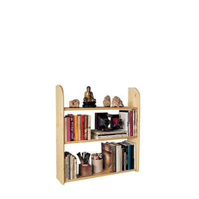 Solid Wood 3-Tier Shelving Unit