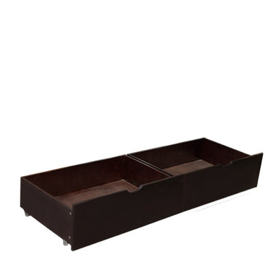 Under Bed Storage Drawers Espresso